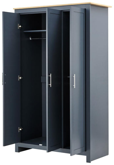 Lancaster 4 Piece Bedroom Set Slate Blue – GFW, view 15