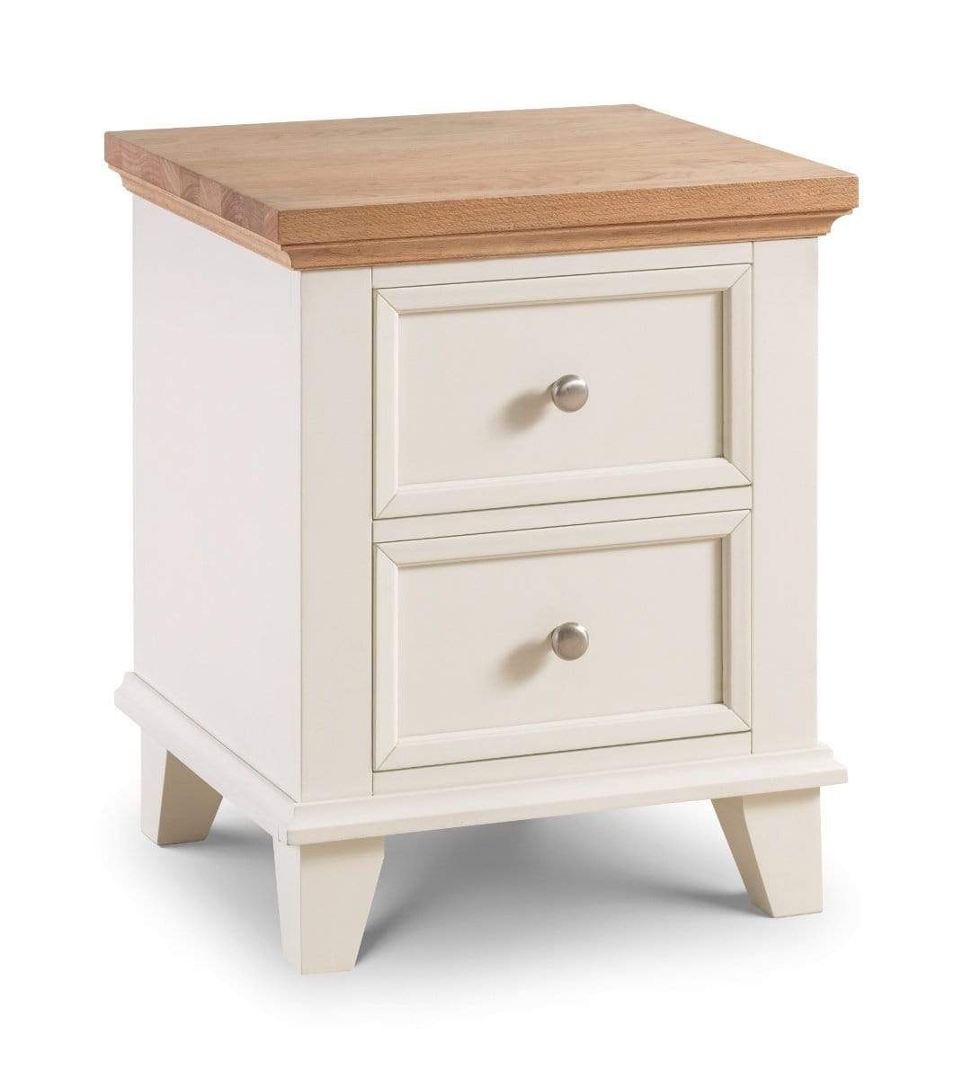 Julian Bowen Bedside Cabinets Portland 2 Drawer Bedside Ass Bed Kings