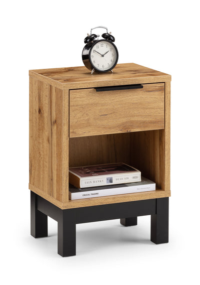 Bali 1 Drawer Bedside – Julian Bowen, view 4