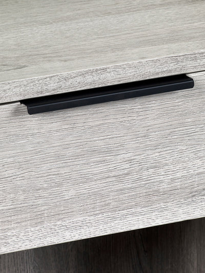 Bali 1 Drawer Bedside - Grey Oak – Julian Bowen, view 4