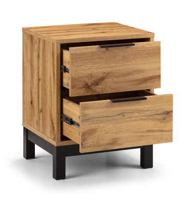 Bali 2 Drawer Bedside – Julian Bowen, view 4