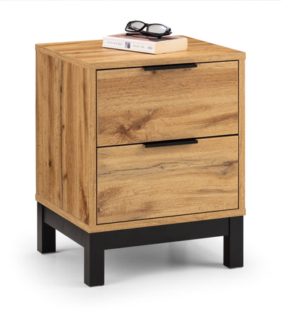 Bali 2 Drawer Bedside – Julian Bowen, view 3