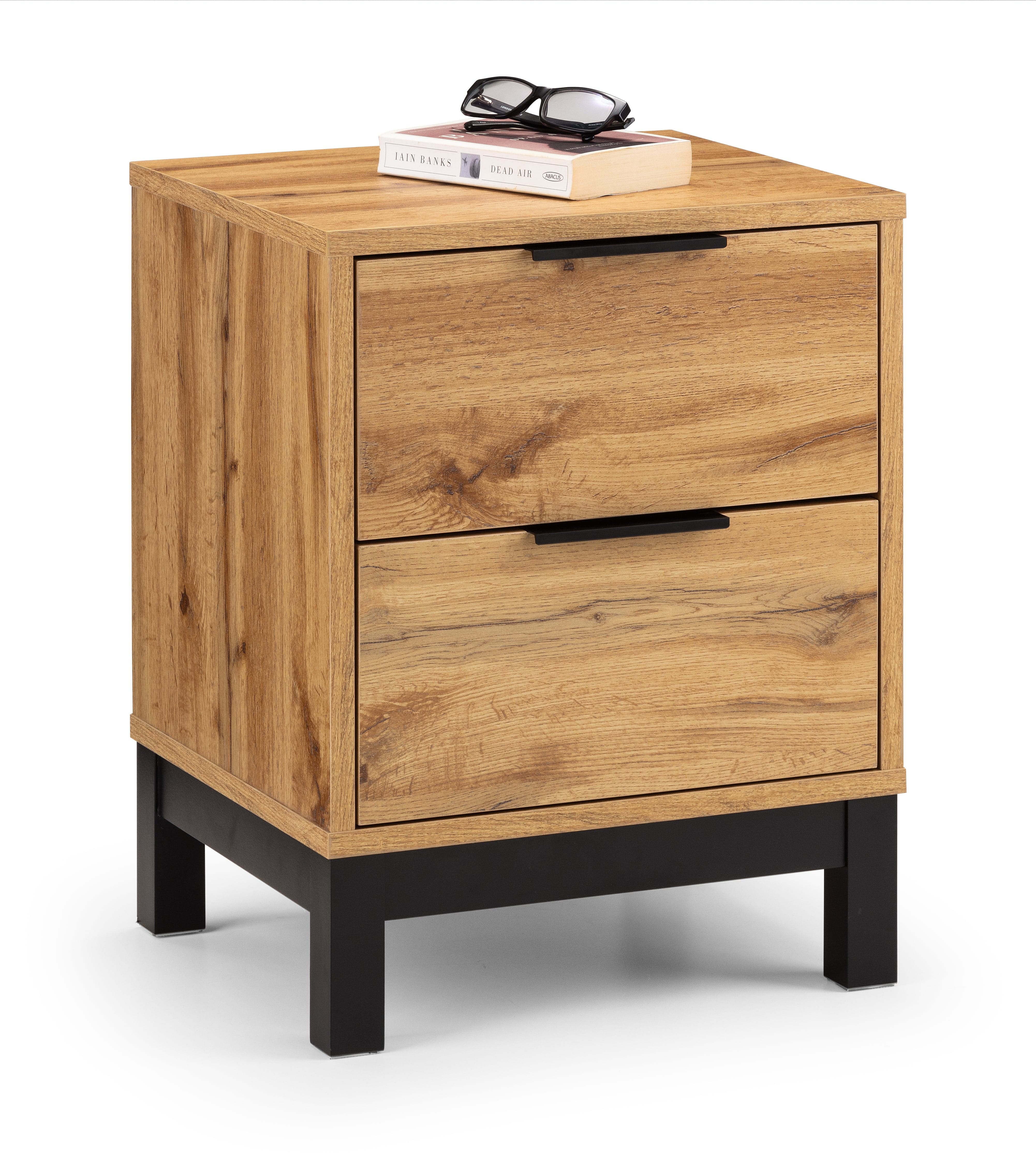 Bali 2 Drawer Bedside – Julian Bowen, view 3
