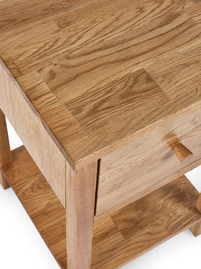 Coxmoor 1 Drawer - Oak – Julian Bowen, view 6