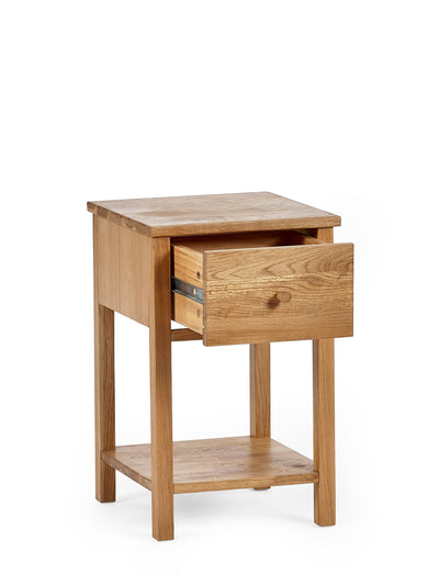 Coxmoor 1 Drawer - Oak – Julian Bowen, view 3