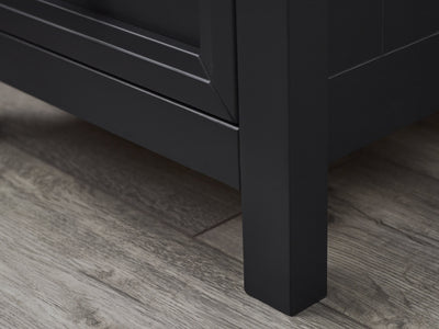 Maine 3 Drawer Bedside - Anthracite – Julian Bowen, view 7