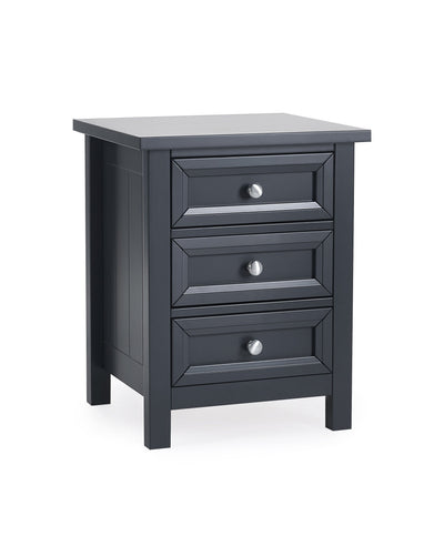Maine 3 Drawer Bedside - Anthracite – Julian Bowen