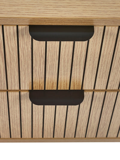 Sia 2 Drawer Bedside – Julian Bowen, view 6