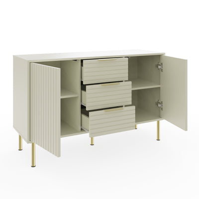 Nervata Sideboard Ivory – GFW, view 5