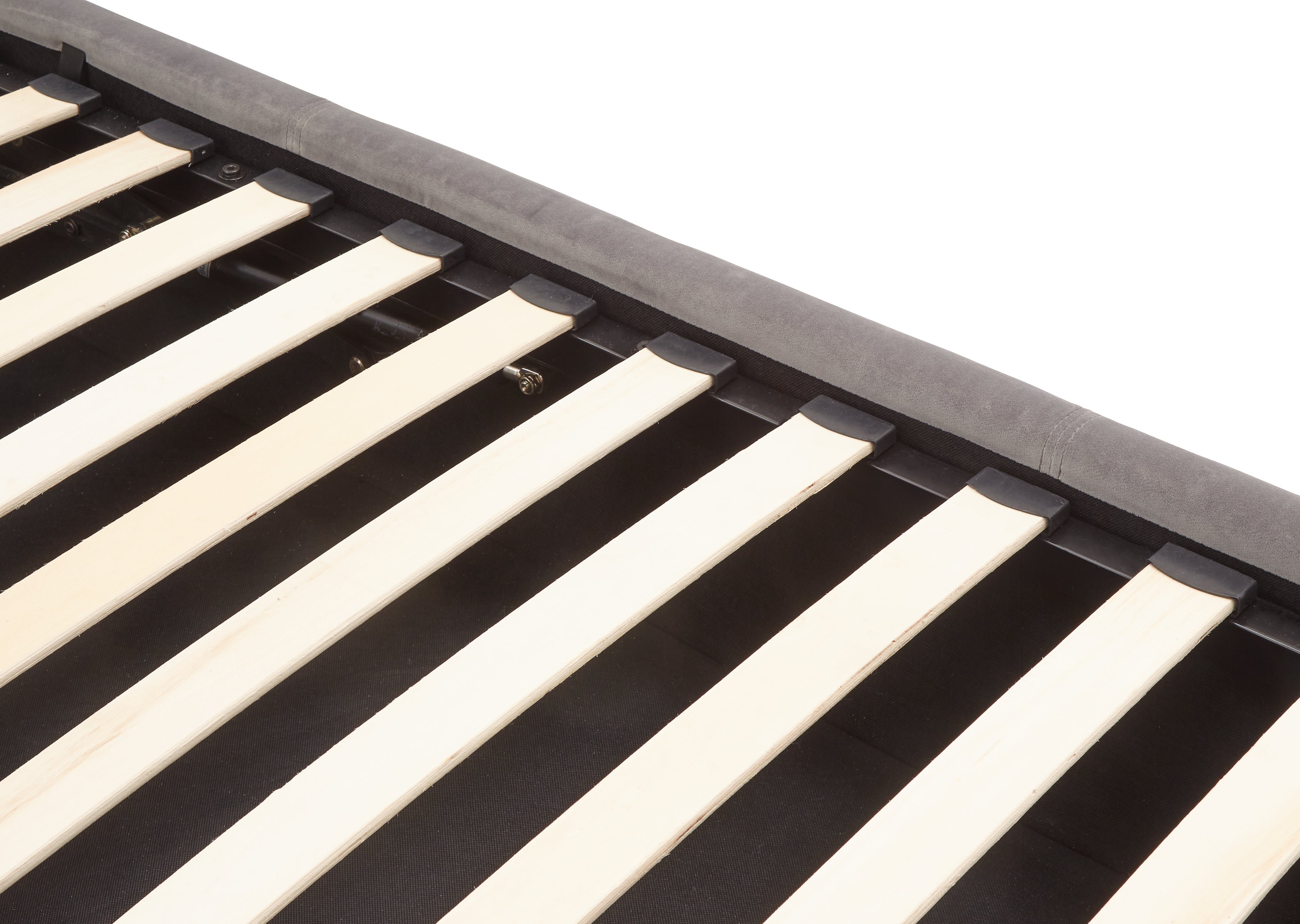 Pettine End Lift Ottoman Bed - Grey & Gold – GFW, view 17