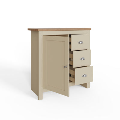 Lancaster Multi Unit – Cream & Oak