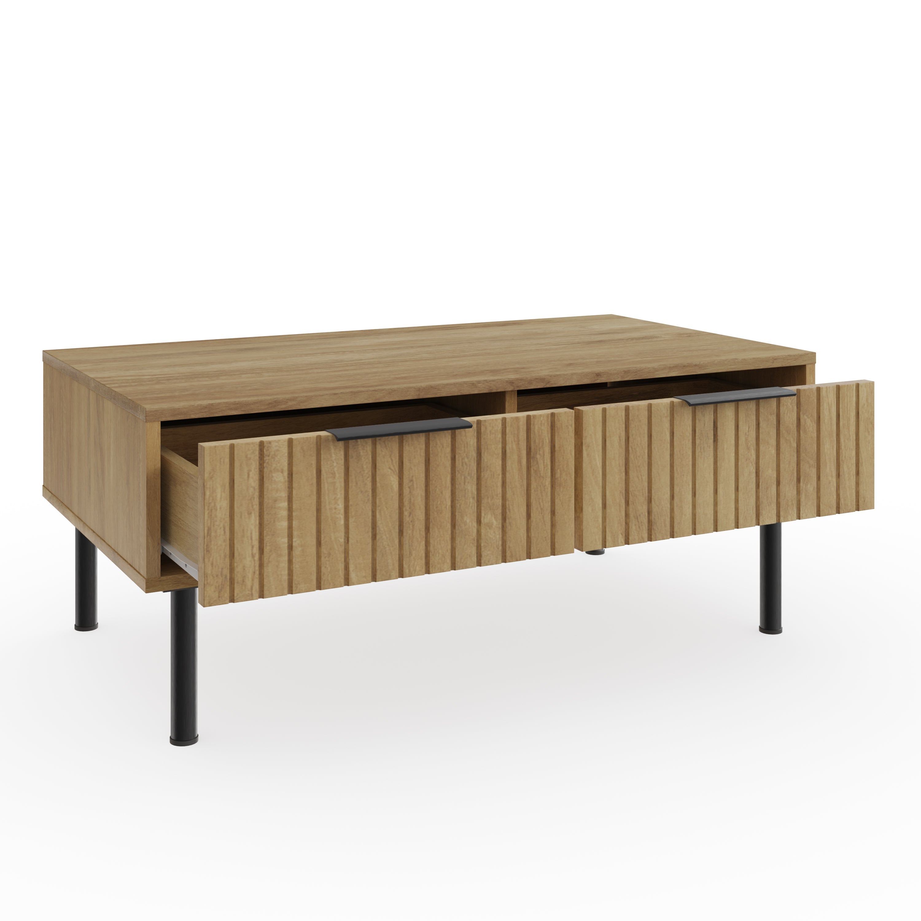 Nervata Coffee Table Oak – GFW, view 6