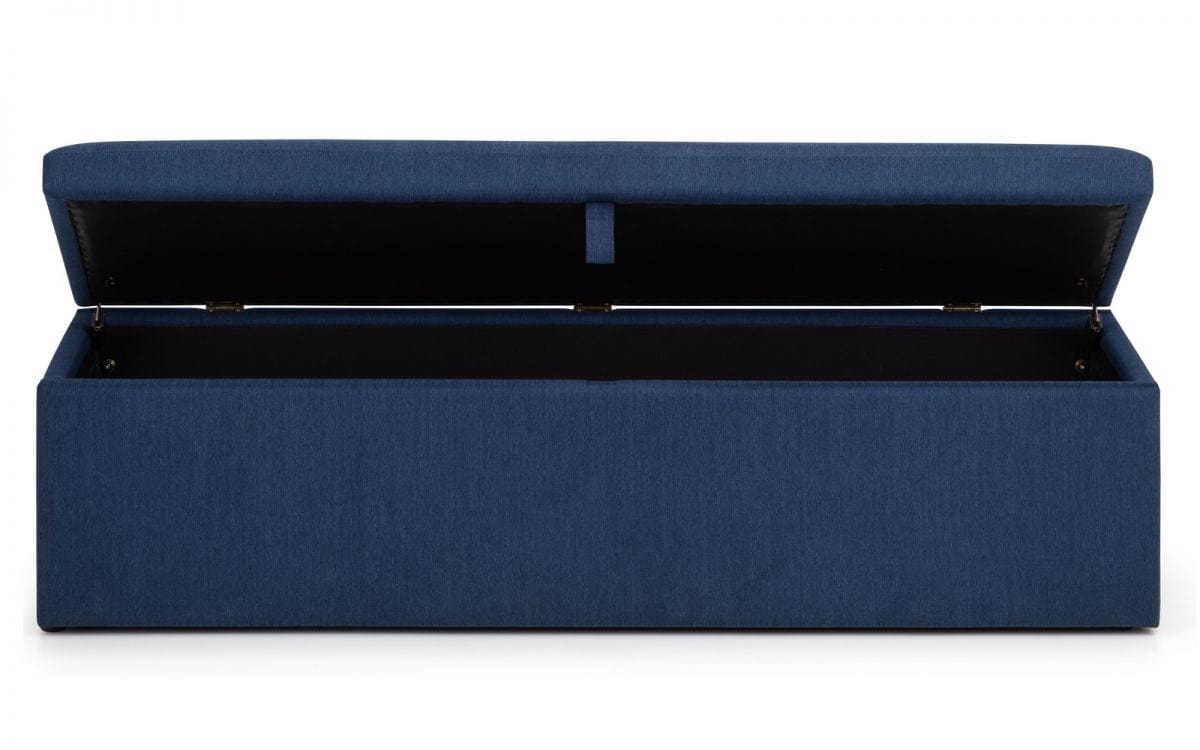 Sorrento Blanket Box - Blue – Julian Bowen