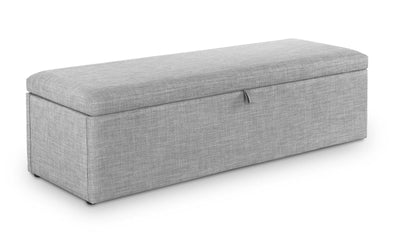 Sorrento Blanket Box Light Grey – Julian Bowen