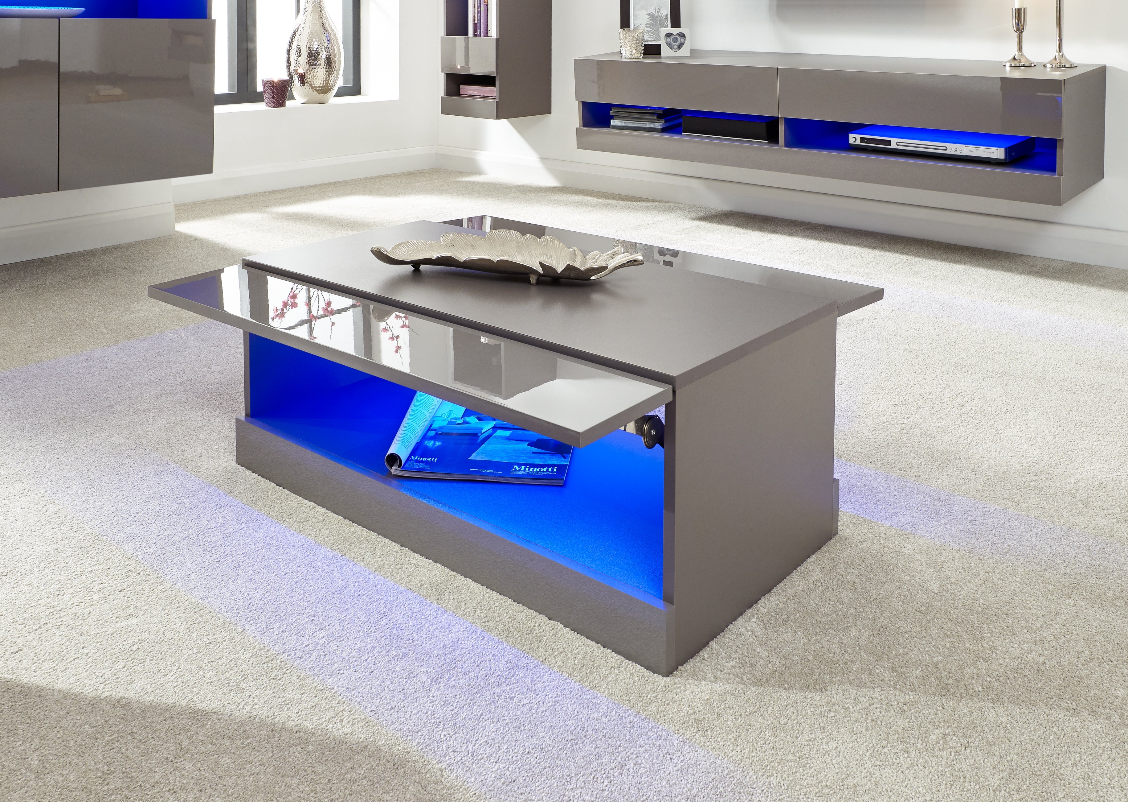 Galicia Coffee Table Grey – GFW, view 3