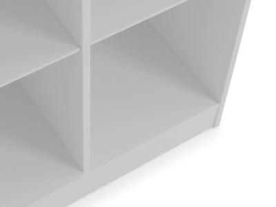 Julian Bowen BOOKCASE Pluto Cube Bookcase Dove Grey Bed Kings