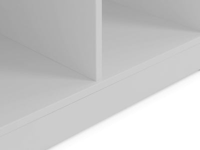 Julian Bowen BOOKCASE Pluto Cube Bookcase Dove Grey Bed Kings