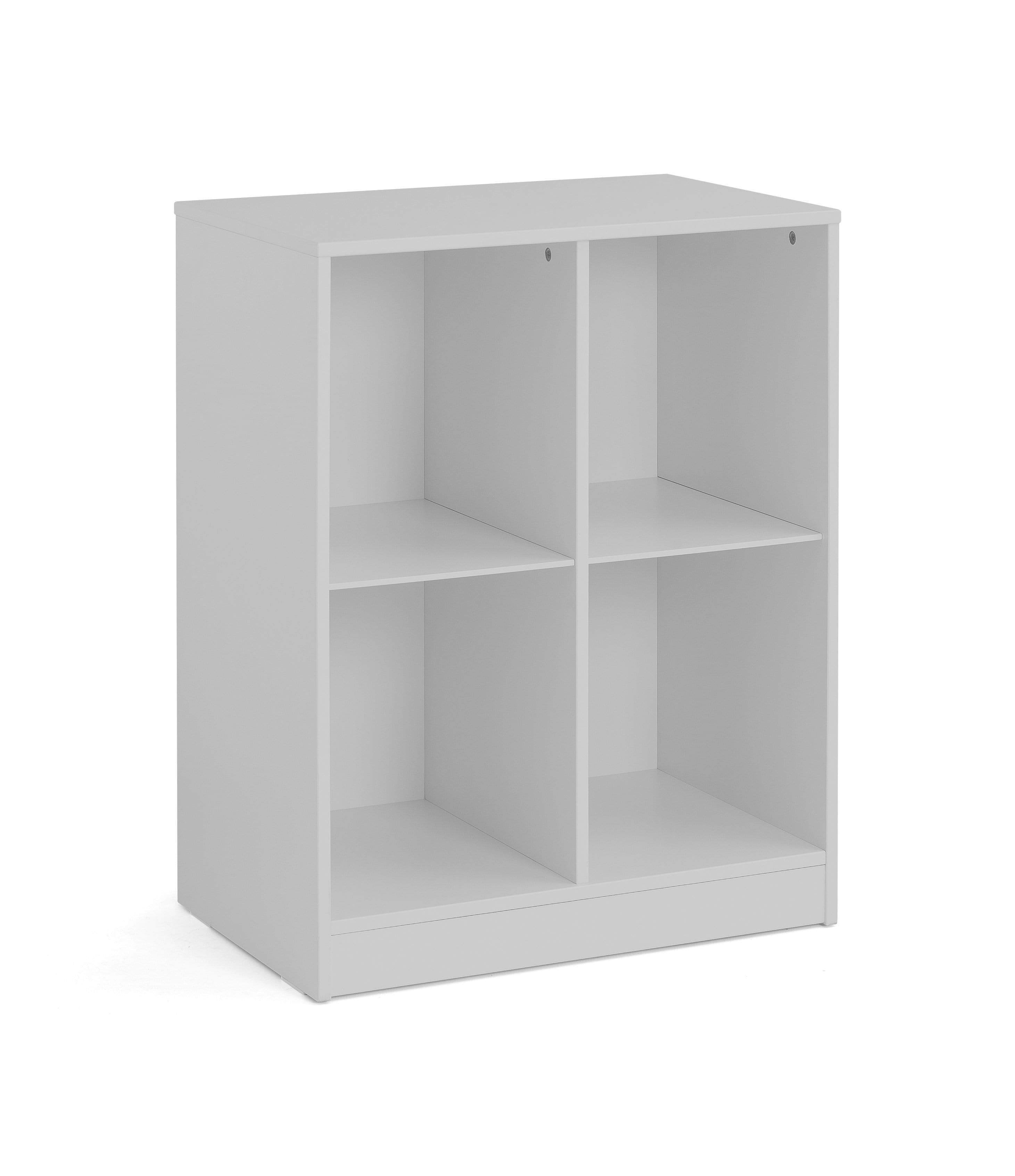Julian Bowen BOOKCASE Pluto Cube Bookcase Dove Grey Bed Kings