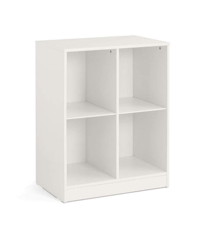 Julian Bowen BOOKCASE Pluto Cube Bookcase Stone White Bed Kings