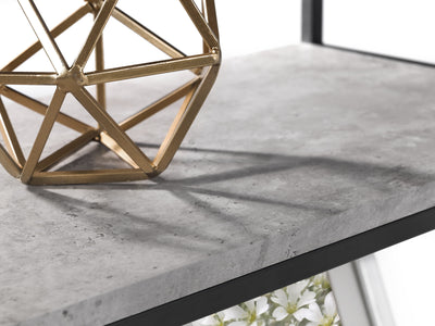 Staten Tall Concrete Bookcase – Julian Bowen, view 4