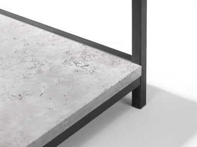 Staten Tall Concrete Bookcase – Julian Bowen, view 5