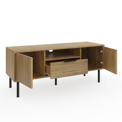 Nervata TV Unit Oak – GFW, view 6