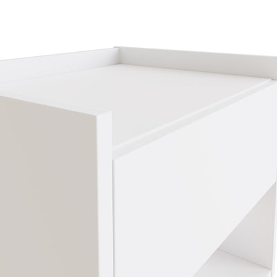 Harmony Wall Mounted Pair Of Bedside Tables White - GFW – GFW, view 4