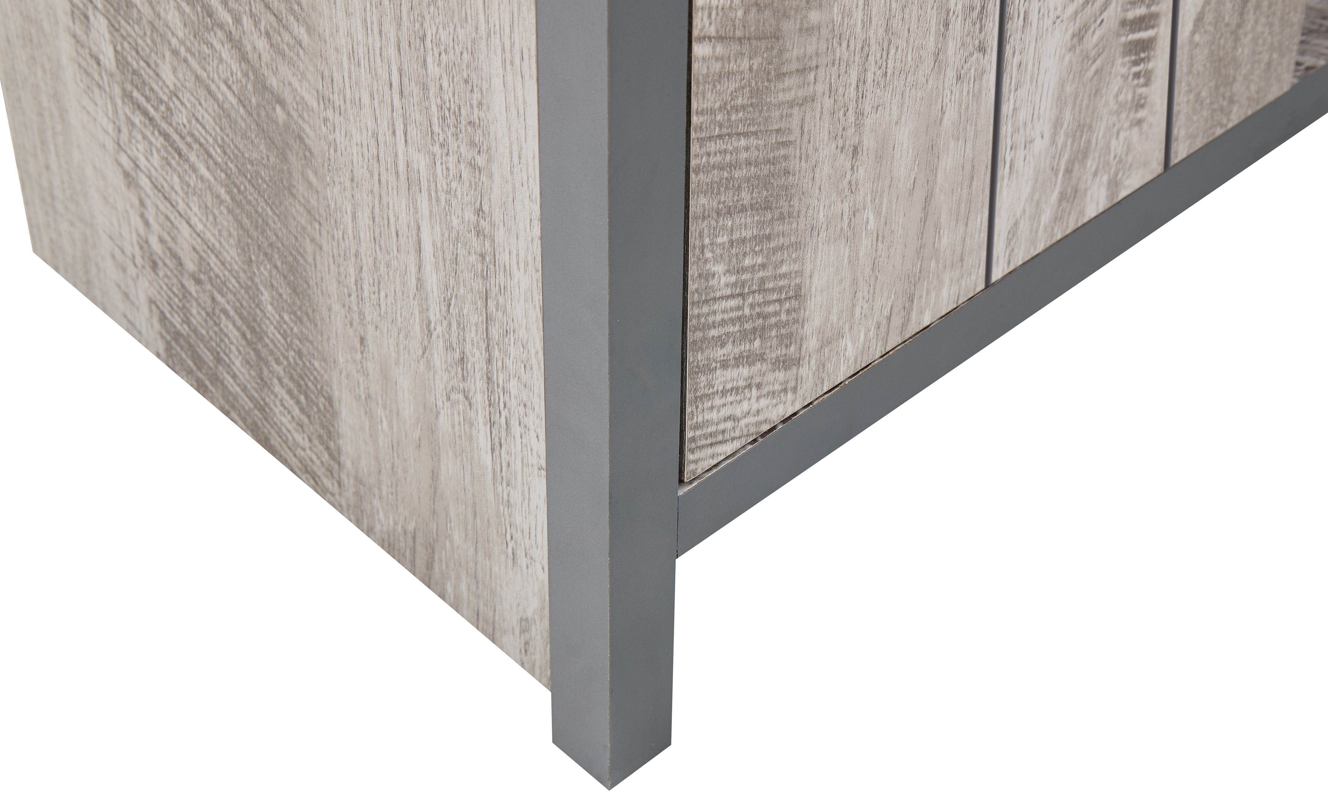 Boston 2 Door TV Unit Grey – GFW, view 16
