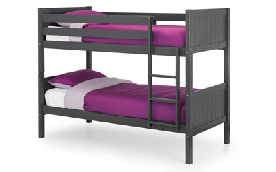 Julian Bowen Bunk Bed Bella Bunk Bed - Anthracite Bed Kings
