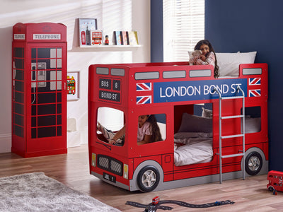 London Bus Bunk Bed – Julian Bowen, view 2