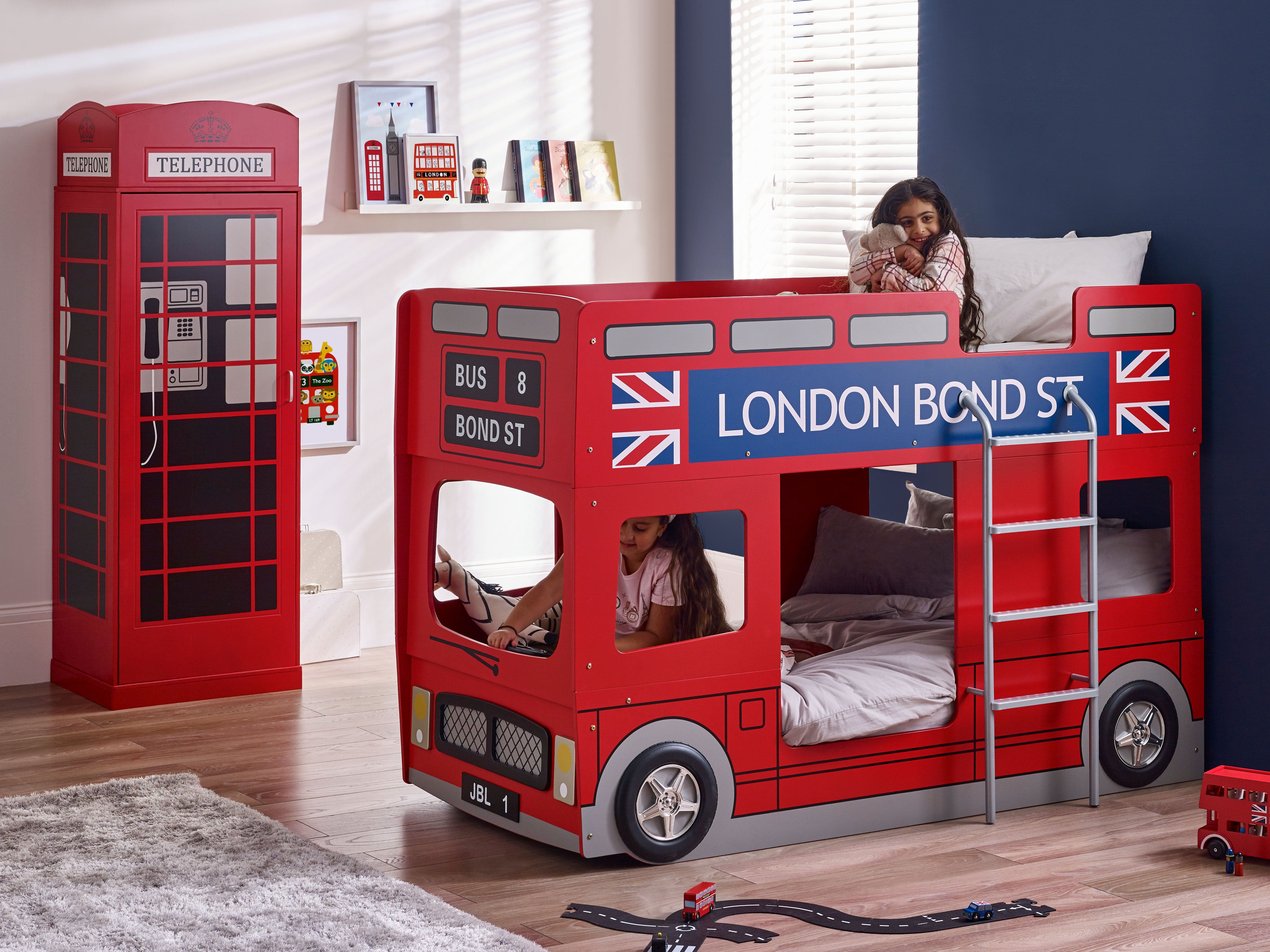 London Bus Bunk Bed – Julian Bowen, view 2