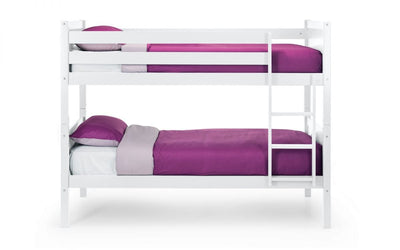 Bella Bunk Bed - White – Julian Bowen, view 4