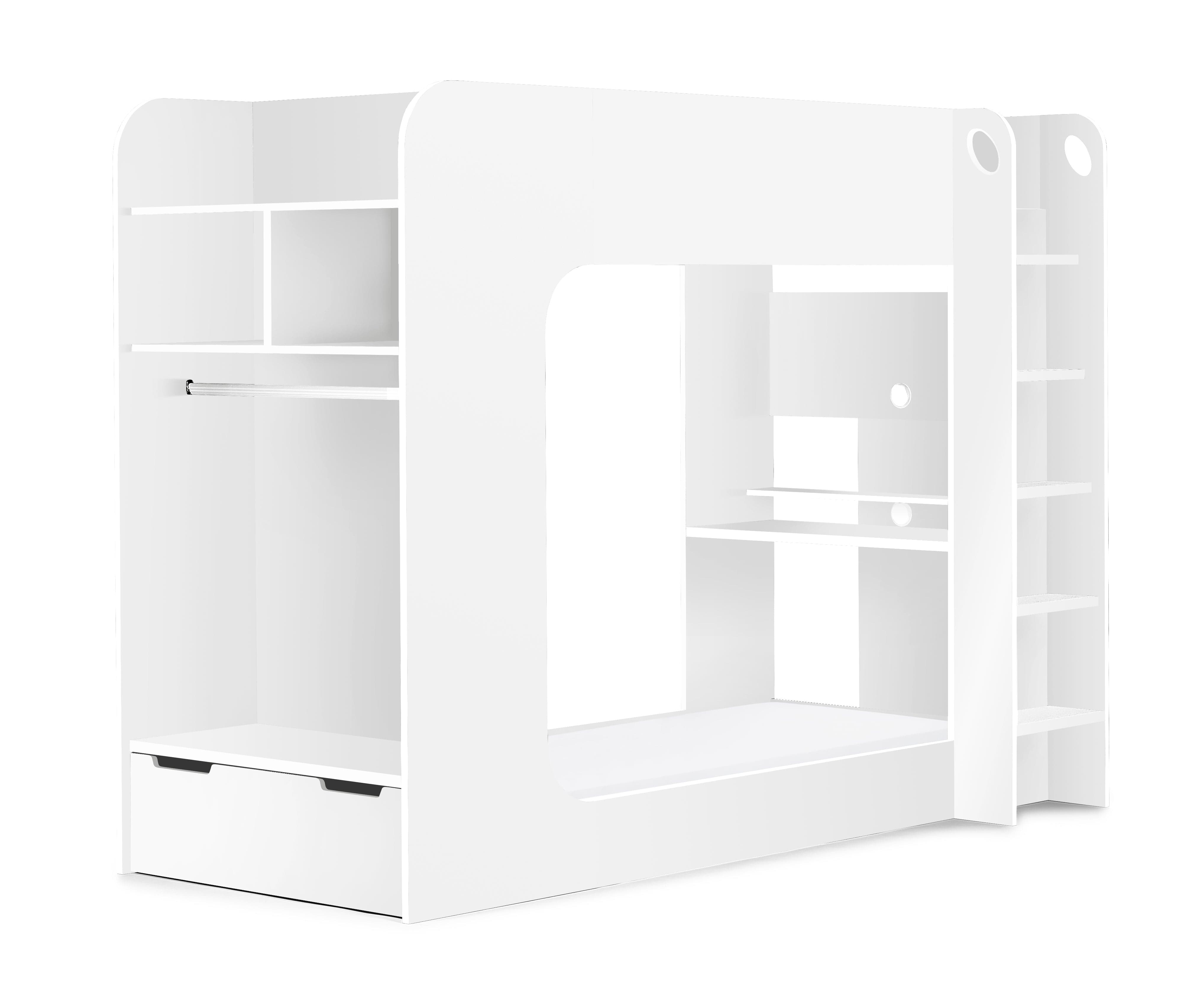 Impact Gaming Bunk All White – Julian Bowen