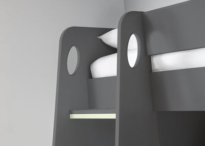Nebula Gaming Bed - Anthracite – Julian Bowen, view 3