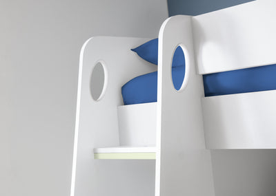 Nebula Gaming Bed - White – Julian Bowen, view 3