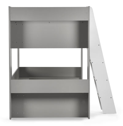 Parsec Bunk Bed Taupe & White – Julian Bowen, view 2