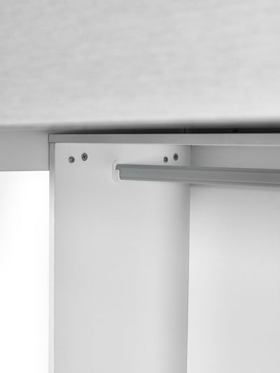 Gaia Highsleeper TV Bed - White and Silver – Julian Bowen, view 11