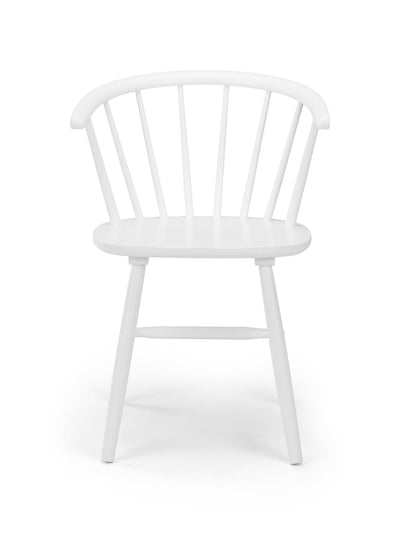 Modena Dining Chairs - White (Set Of 2) – Julian Bowen, view 4