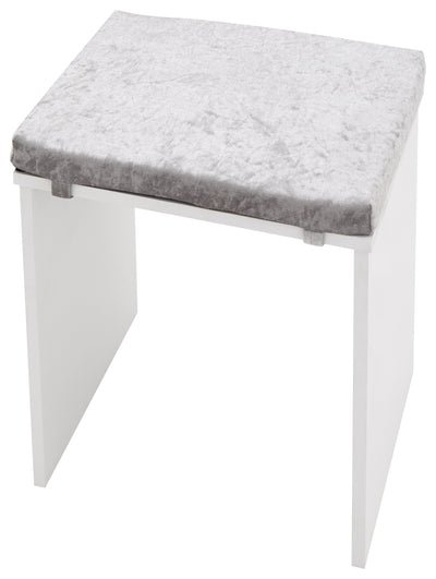 Elizabeth Dressing Table Set – White & Grey