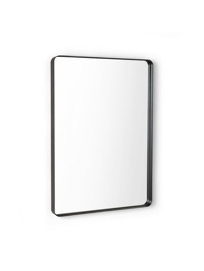 Jaya Black Frame Rectangular Wall Mirror – Julian Bowen