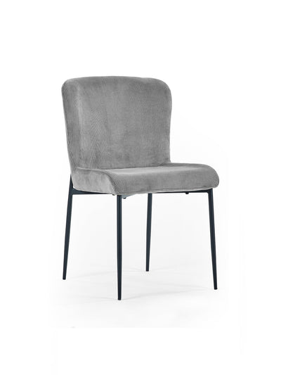 Leonie Dining Chairs - Grey (Set of 2) – Julian Bowen, view 2