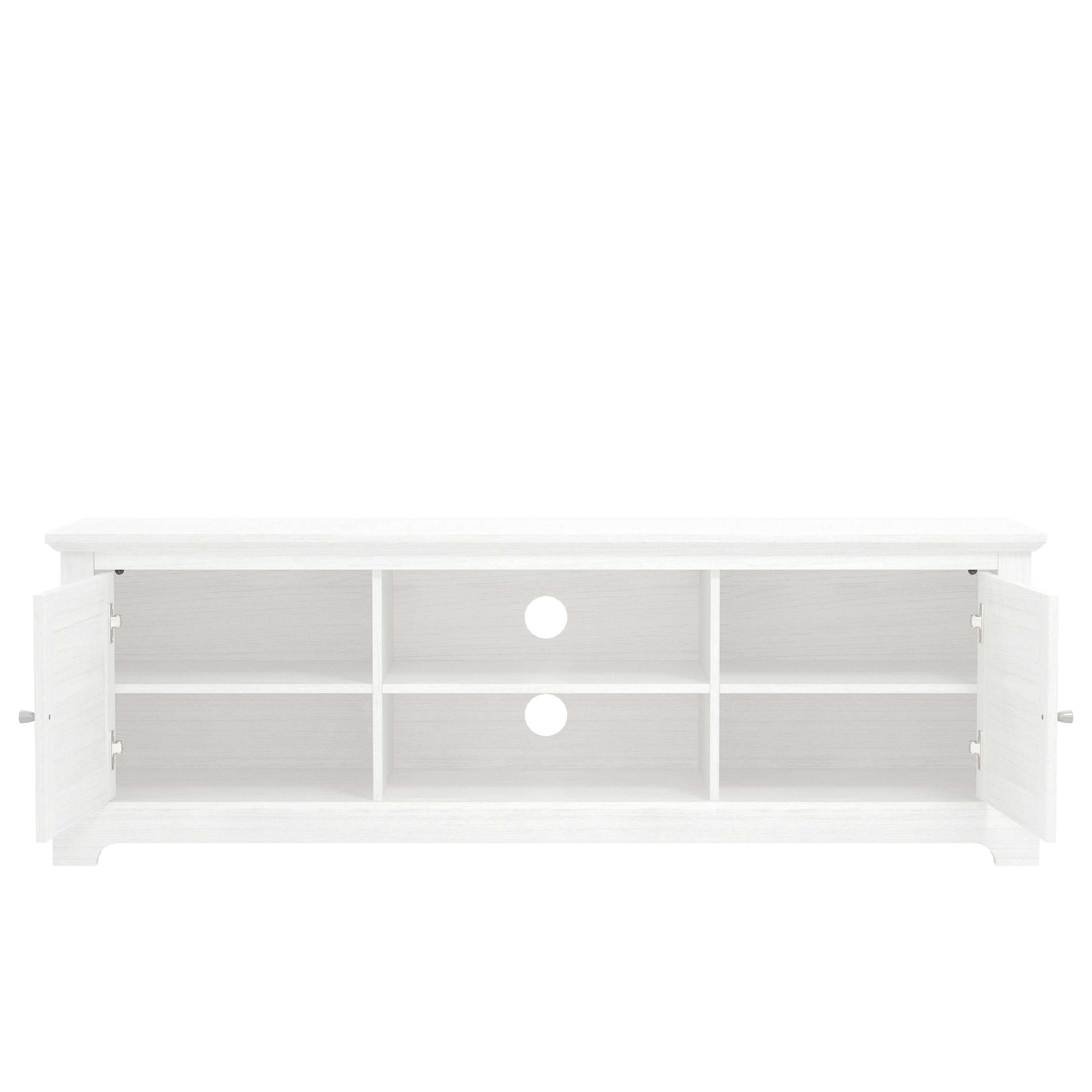 Salcombe TV Unit White – GFW, view 3