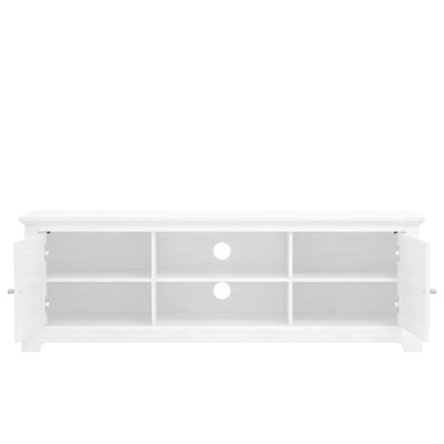 Salcombe TV Unit White – GFW, view 3