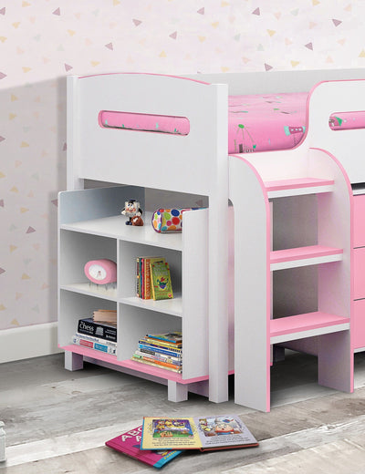 Kimbo Pink Cabin Bed – Julian Bowen, view 4