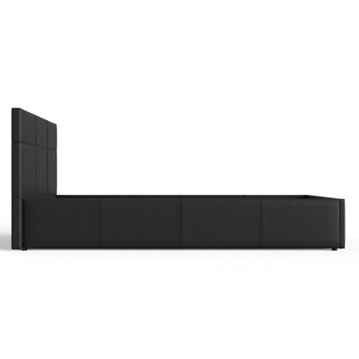 Side Lift Ottoman Bed Black – GFW, view 5