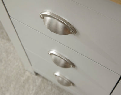 Lancaster Study Desk Grey – GFW, view 8