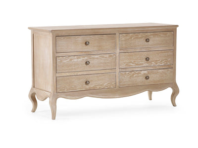 Camille 6 Drawer Wide Chest – Julian Bowen