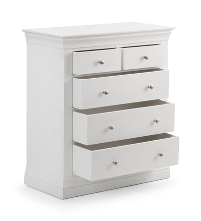 Clermont 3+2 Drawer Chest – Julian Bowen, view 3