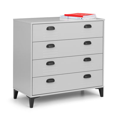Lakers Locker 4 Drawer Chest – Julian Bowen, view 2