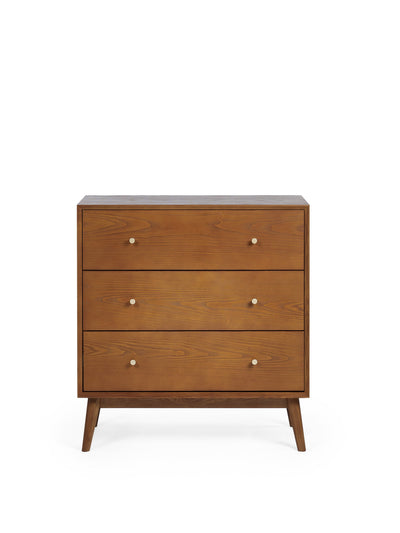 Lowry 3 Drawer Chest – Julian Bowen, view 3